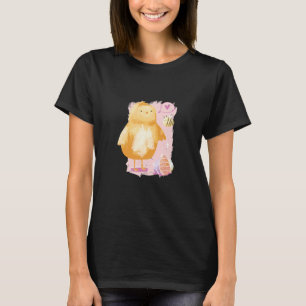 Süßes Osterhuhn mit Osterei Frohe Ostern T-Shirt