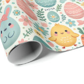 Süßes Ostern Geschenkpapier (Rolleneckpunkt)