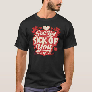 Süßes Paar Liebes-Grafik-T-Shirt T-Shirt