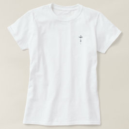 Süßes Paar Strand Sonnenuntergang Grafik T-Shirt