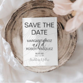 Süßes Paar Umarrmungsskript Termin speichern Einladung