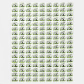 Süßes Panda-Design-Fleece-Decke Fleecedecke (Vorderseite)
