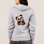 Süßes Panda-Eis Hoodie (Rückseite)