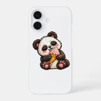 Süßes Panda-Eis