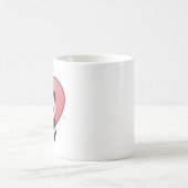 Süßes Panda-Herz Kaffeetasse (Mittel)