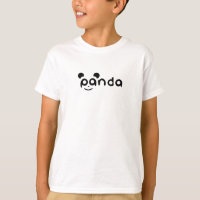 Süßes Panda-Lächeln Kinder T-Shirt | Lustiges Tier