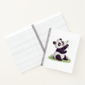 Süßes Panda Notizbuch | Dream Quill (Innenseite)