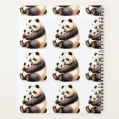 Süßes Panda-Notizbuch Planer (Rückseite)