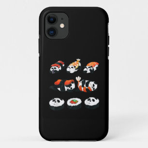Süßes Panda Sushi Umarmen Maki Liebhaber Lustiges Case-Mate iPhone Hülle