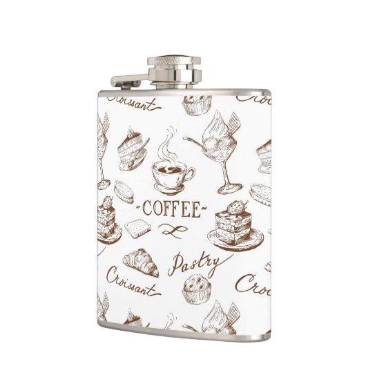 Süßes Papier Flachmann (Links)