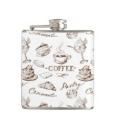 Süßes Papier Flachmann (Vorderseite)