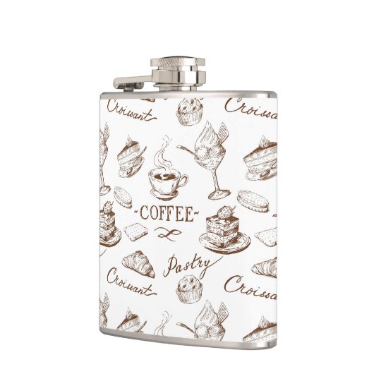 Süßes Papier Flachmann (Links)