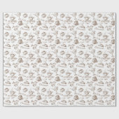 Süßes Papier Geschenkpapier (Flach)