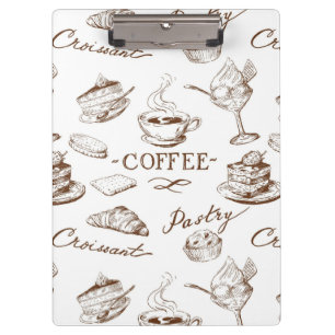 Süßes Papier Klemmbrett