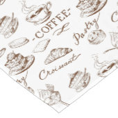 Süßes Papier Kurzer Tischläufer (Ecke)