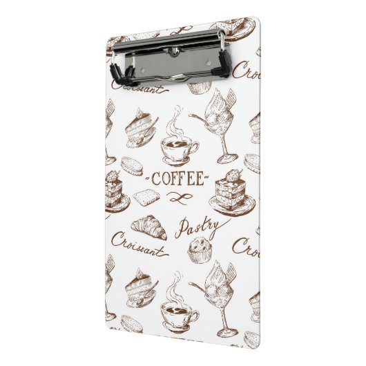 Süßes Papier Mini Klemmbrett (Gewinkelt2)