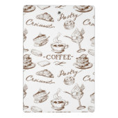 Süßes Papier Mini Klemmbrett (Rückseite)