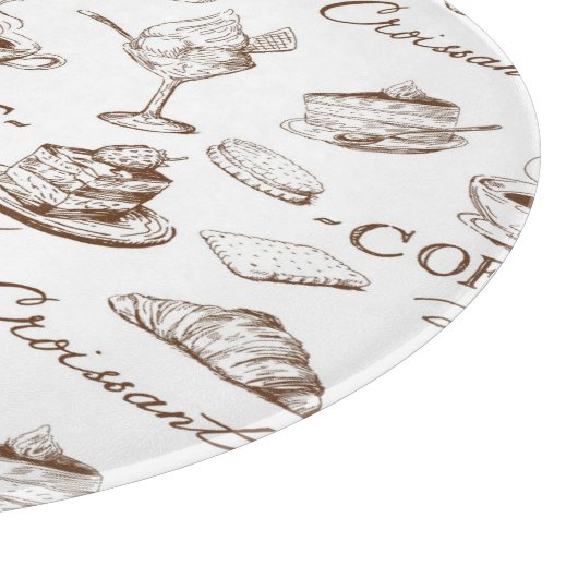 Süßes Papier Schneidebrett (Ecke)