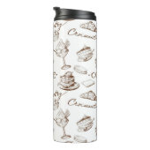 Süßes Papier Thermosbecher (Nach rechts gedreht)