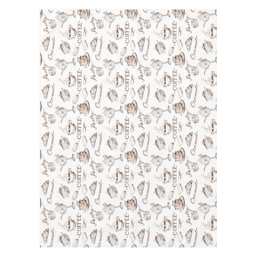 Süßes Papier Tischdecke (Vorderseite)