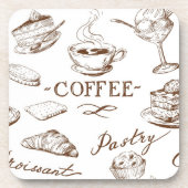 Süßes Papier Untersetzer (Vorderseite)