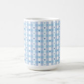 Süßes Pastell-Karolieb-Design Kaffeetasse (Mittel)