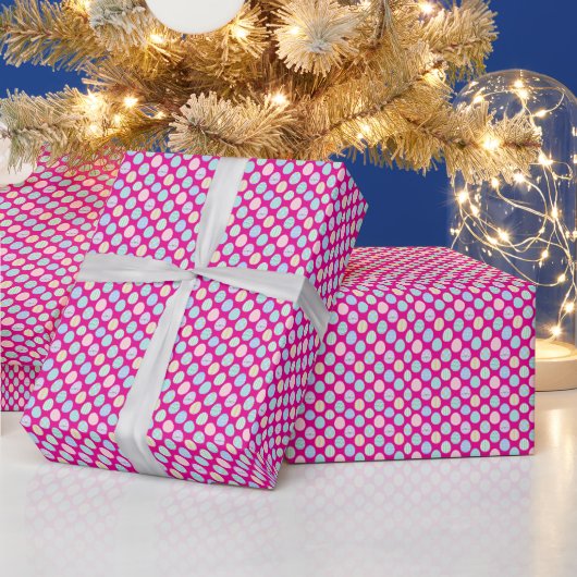 Süßes Pastell-Oster-Eier-Muster Geschenkpapier (Feiertage)