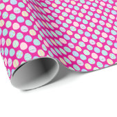 Süßes Pastell-Oster-Eier-Muster Geschenkpapier (Rolleneckpunkt)
