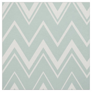 Süßes pastell türkis Chevron-Muster Stoff
