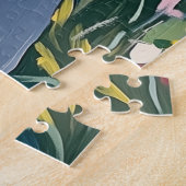 Süßes personalisiertes Osterhasen-Puzzle Puzzle (Seite)