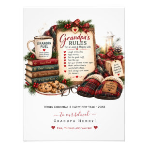 Süßes persönliches Weihnachten und Neues Jahr für Fotodruck