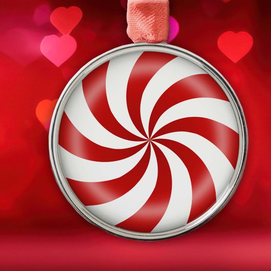 Süßes Pfefferminz Candy Ornament