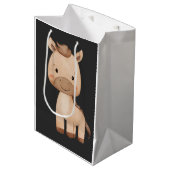 Süßes Pferd Mittlere Geschenktüte (Vorderseite Schrägansicht)