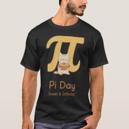 Süßes Pi-Day-Katzen-Shirt T-Shirt