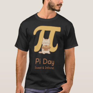 Süßes Pi-Day-Katzen-Shirt T-Shirt