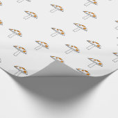 Süßes Pilz-Packpapier Geschenkpapier (Ecke)