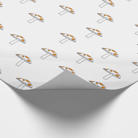 Süßes Pilz-Packpapier Geschenkpapier (Ecke)