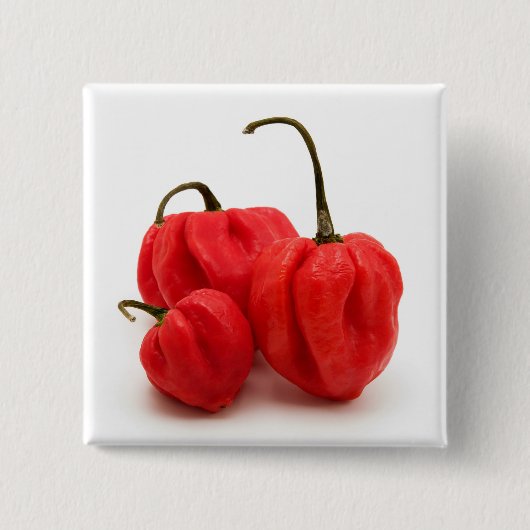 Süßes Pimento Paprikaschoten Button (Vorderseite)