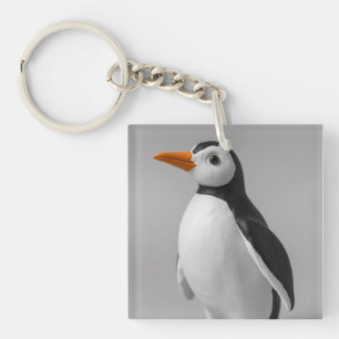 Süßes Pinguin-Design – Liebenswertes Wintertier Schlüsselanhänger