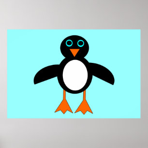 Süßes Pinguin Poster