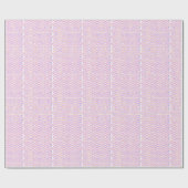 Süßes Pixel-Herzgeschenk Geschenkpapier (Flach)