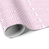 Süßes Pixel-Herzgeschenk Geschenkpapier (Rolleneckpunkt)