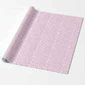 Süßes Pixel-Herzgeschenk Geschenkpapier (Ungerollt)