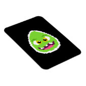 Süßes pixeliges Eiermonster Magnet (Rechte Seite)