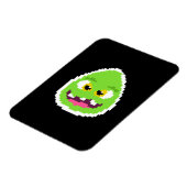 Süßes pixeliges Eiermonster Magnet (Linke Seite)