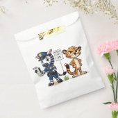 süßes Polizei-Zebra & Gepard Geschenktütchen (Versiegelt)