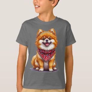 🐶 Süßes Pomeranian-Hund T-Shirt Geschenk für Tier