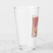 Süßes Pomeranian-Welpe Glas (Rechts)