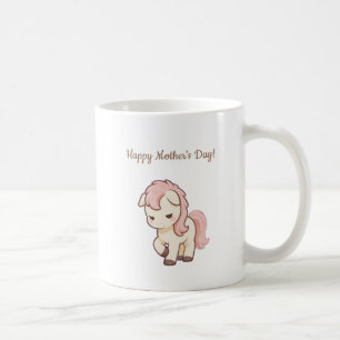 Süßes Pony-Wortspiel Entschuldigung für ein bissch Kaffeetasse