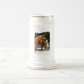 Süßes Quarterhorse-Bier Stein Bierglas (Mittel)